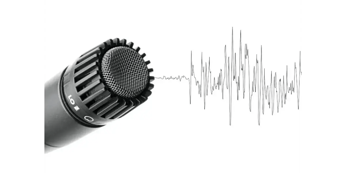 A graphic representation of vocal airflow and sound waves, illustrating the concept of healthy breath management in singing.