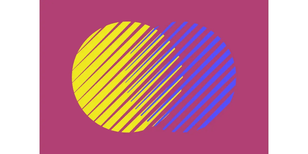 Purple and yellow overlapping circles representing the balance of vocal cord size and vocal range.