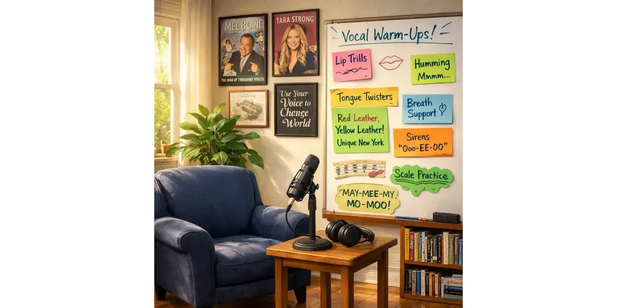 Voice Actor Exercises: Build Strength, Range, and Expression
