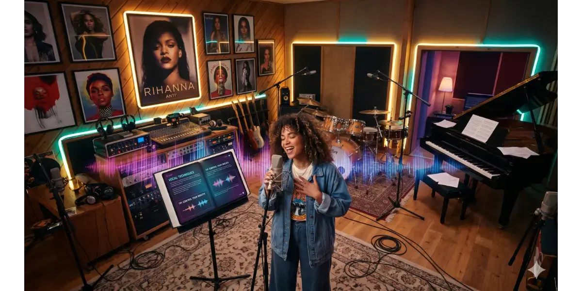 How to Sing Like Rihanna: Mastering the Pop Queen’s Unique Vocal Style
