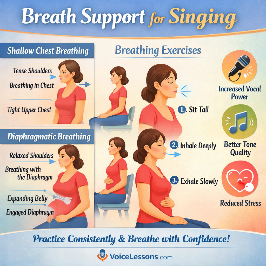 Breath Support for Singing: A Beginner’s Guide