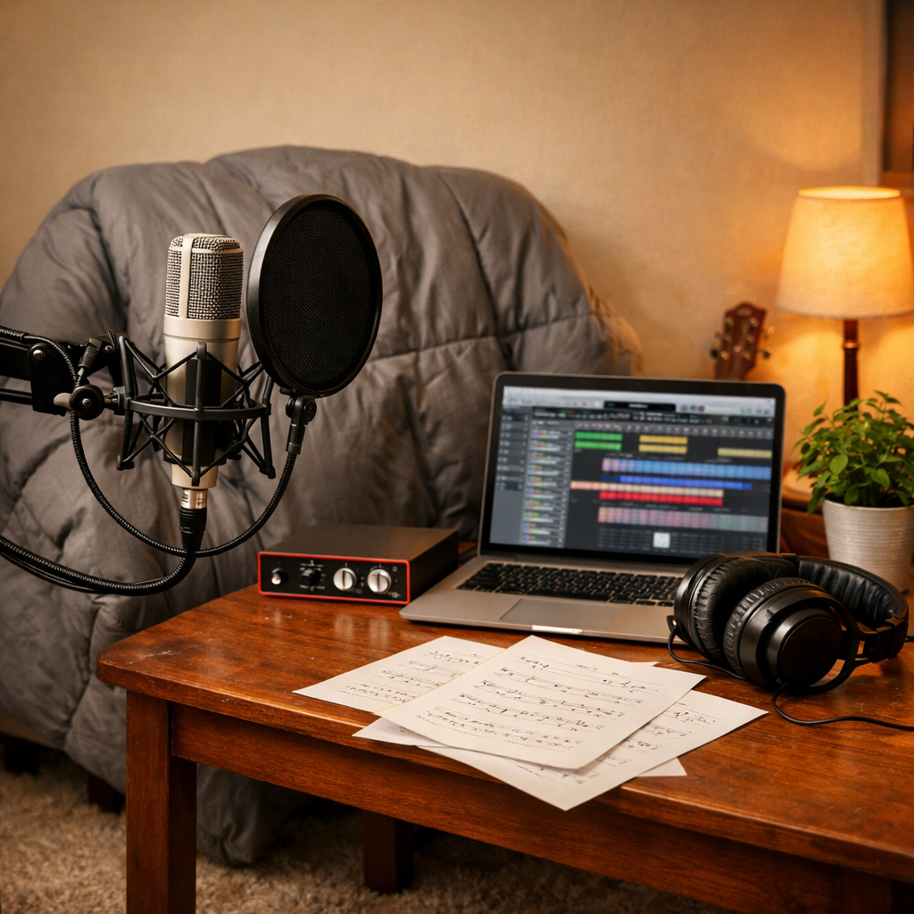How to Record Vocals at Home Like a Pro: A Beginner’s Guide