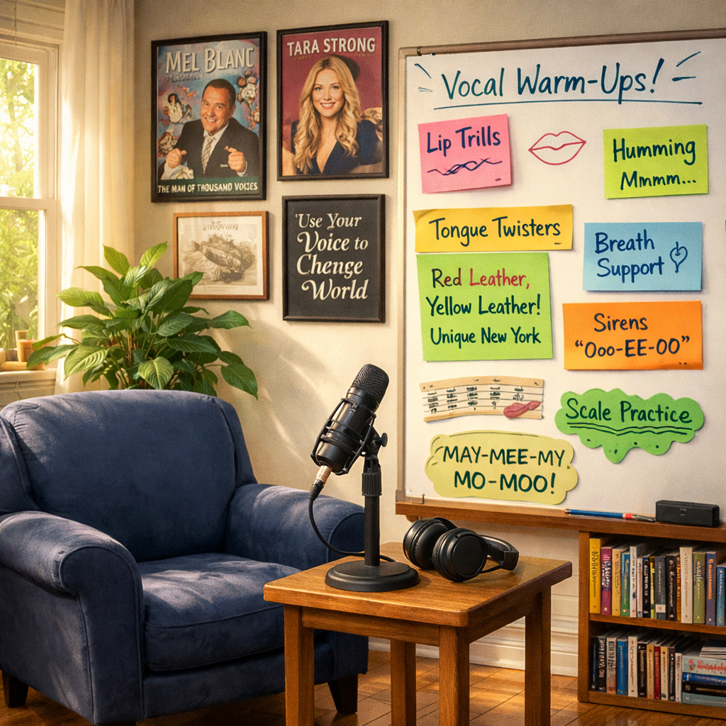 Voice Actor Exercises: Build Strength, Range, and Expression
