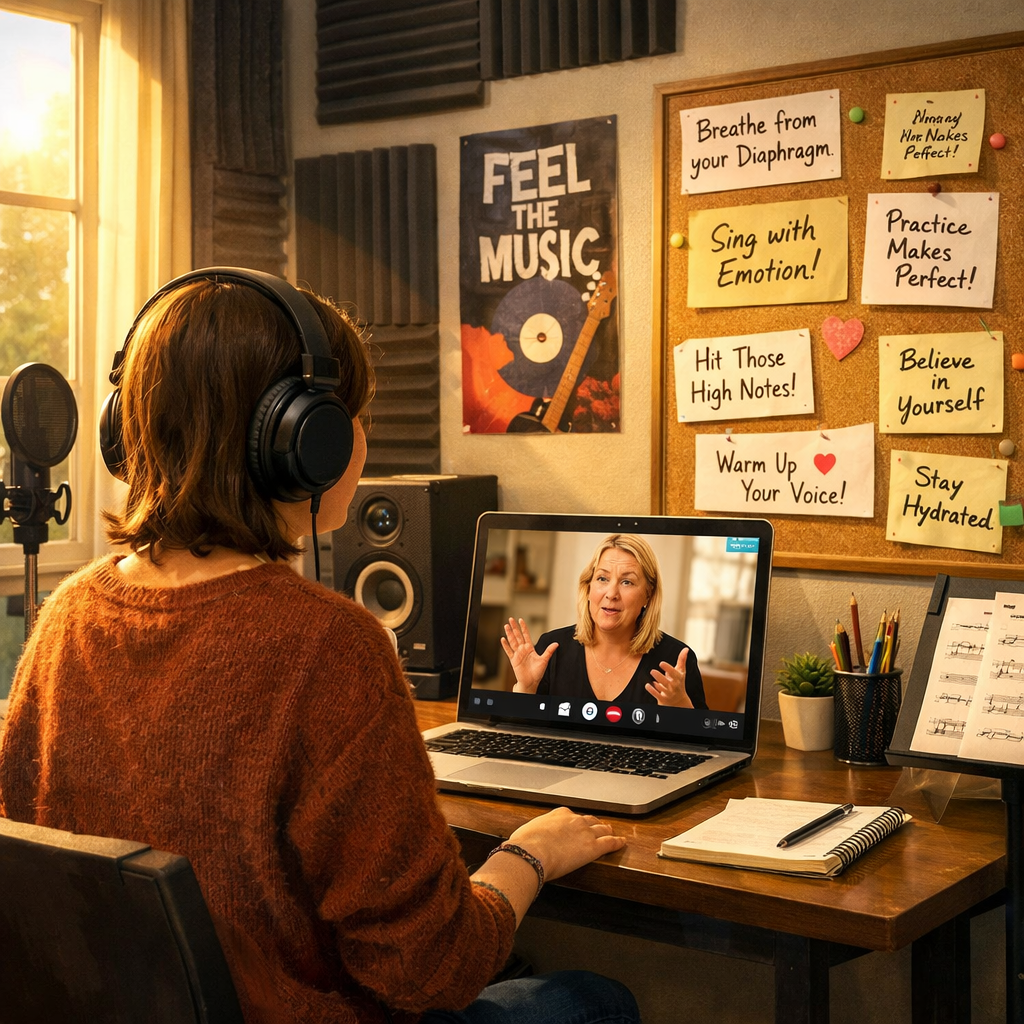 Get a Vocal Coach from Anywhere