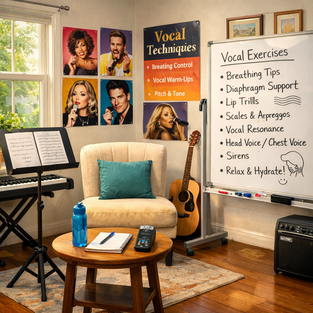 Singing Lessons for Beginners: What to Expect in Your First Session