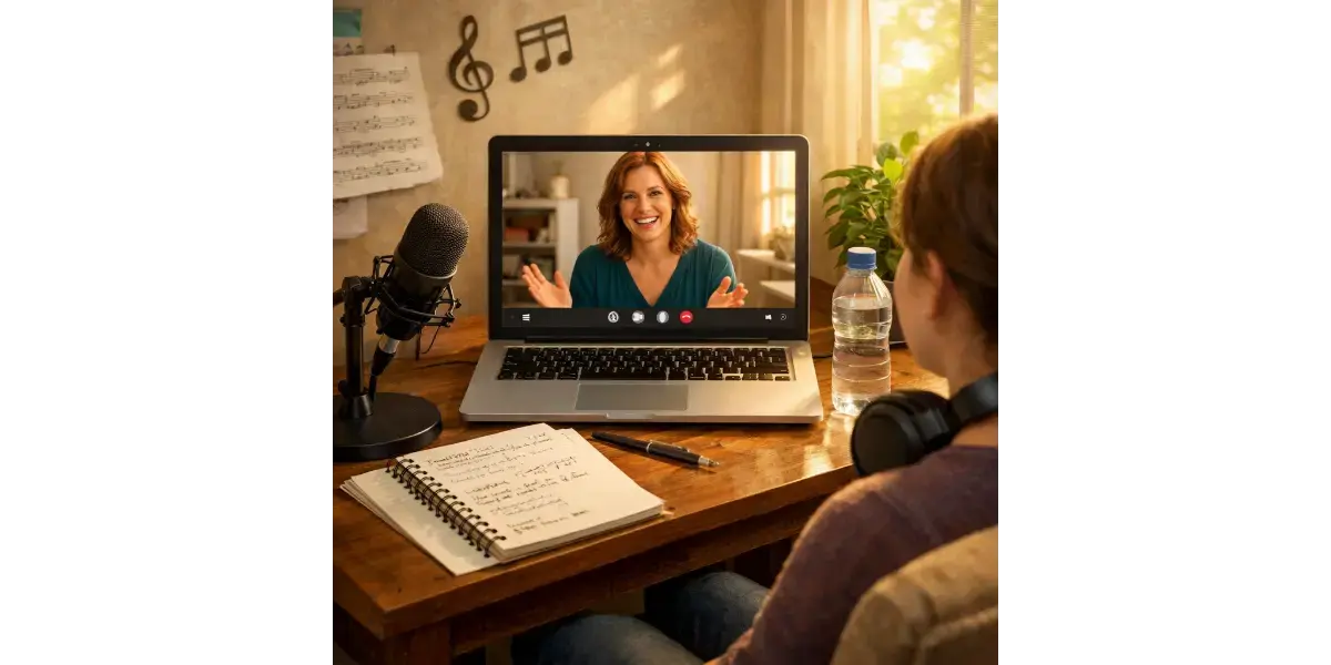 Get Ready for Your First Virtual Singing Lesson