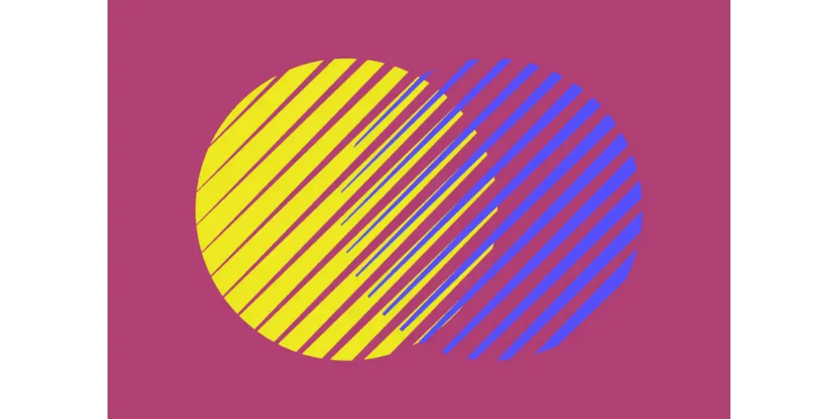 Purple and yellow overlapping circles representing the balance of vocal cord size and vocal range.
